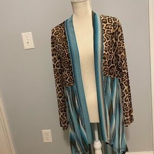 Crazy Train cardigan/kimono xl